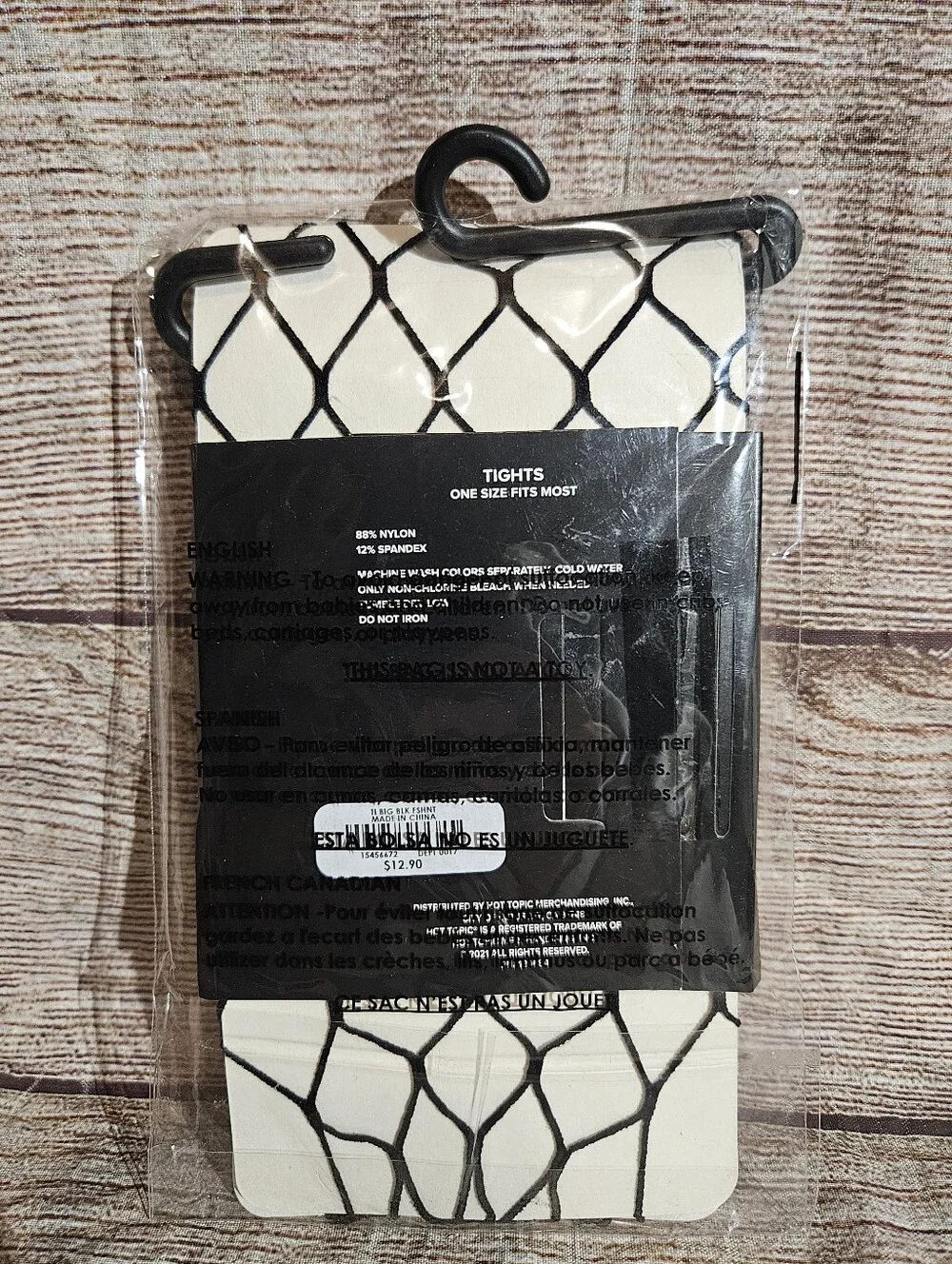 Hot topic Gothic black fishnet stockings
